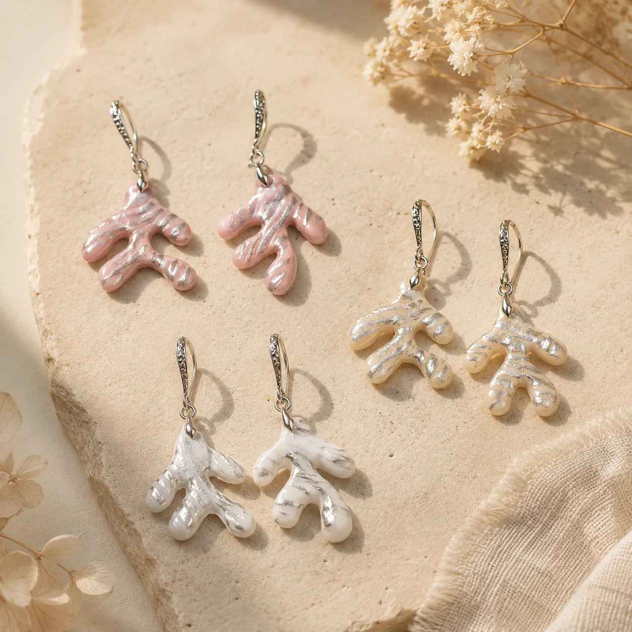 Imagen de Pendientes Colección Coral